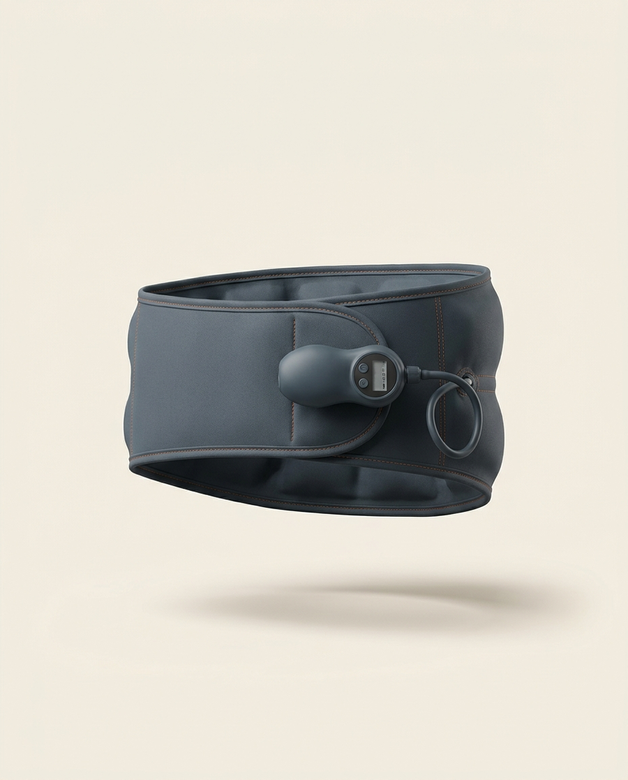 Lumbar Traction Airbag — front view