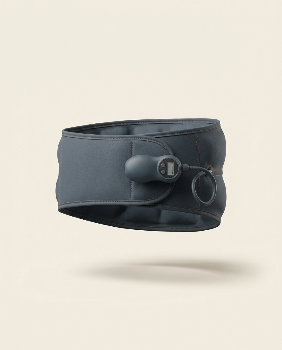 Lumbar Traction Airbag — front view